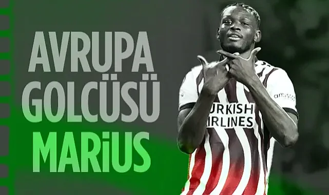 Samsunspor'un Avrupa Golcüsü Marius Mouandilmadji