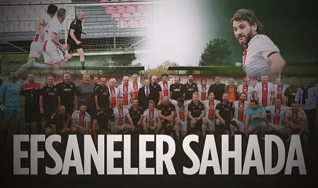 Samsunspor'un Eski Yıldızları Öğretmenlerle Maç Yaptı