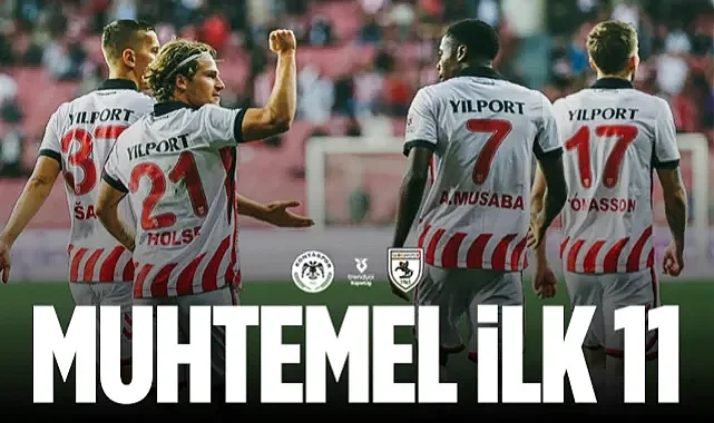 Samsunspor'un Konyaspor Maçı Muhtemel 11'i! 6 Eksik Var!