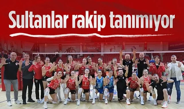 Samsunspor Voleybol Kadınlar 2. Ligi'nde Seriyi 10 Maça Çıkardı
