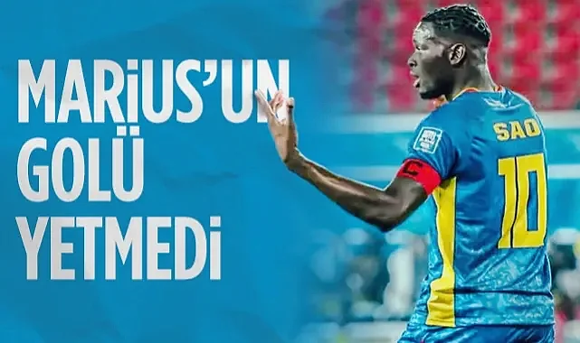 Samsunsporlu Marius'un Golü Çad'a Yetmedi!