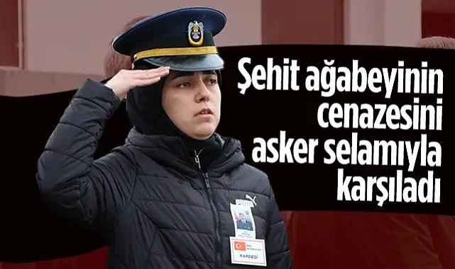 Şehit Emre Altıok Samsun’a Getirildi! Kız Kardeşi Asker Selamıyla Karşıladı...