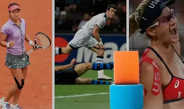 Sporcuların Renkli Bandı Kinezyo Bant Nedir? Uzmanlar Açıkladı: Asıl Hedef Kaslar Değil, Beyin! 