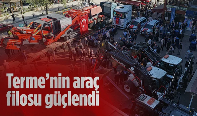 Terme Belediyesi'nden Dev Hamle: 100 Milyon TL'lik Yeni Araç Filosu