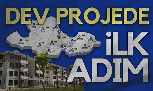 Yüzyılın Konut Projesi Samsun’da Başladı: 6 Bin 397 Konut İnşa Edilecek
