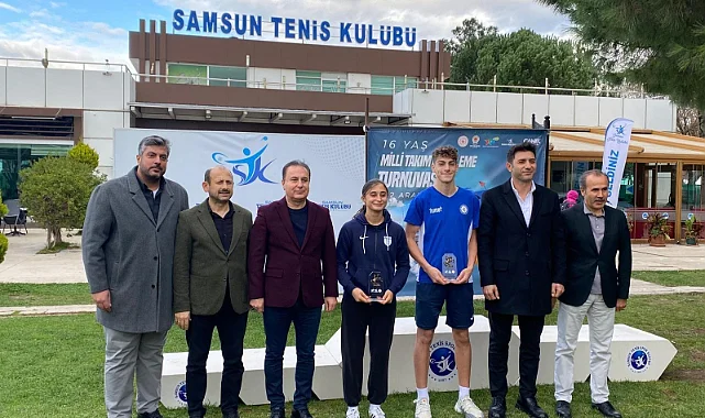 16 Yaş Milli Tenis Takımı Samsun’da Belirlendi