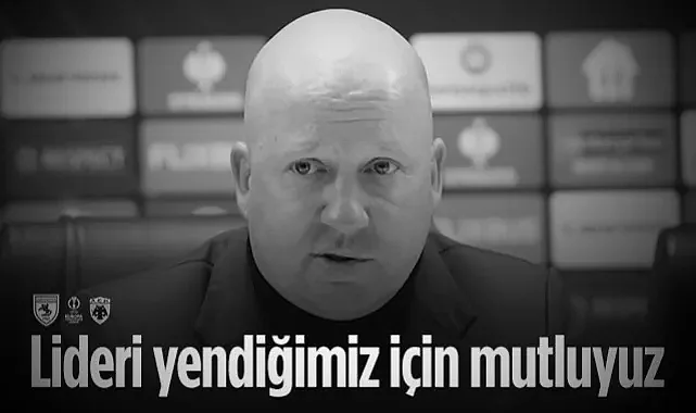 AEK Atina Hocası Nikolic: Lider Samsunspor'u Yendiğimiz İçin Çok Mutluyuz