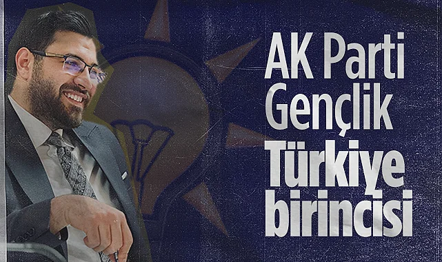 AK Parti Samsun Gençlik Kolları, Kasım Ayı Üye Çalışmasında Türkiye Birincisi Oldu