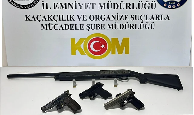 Alaçam'da Ruhsatsız Silah Operasyonu: 1 Kişi Yakalandı