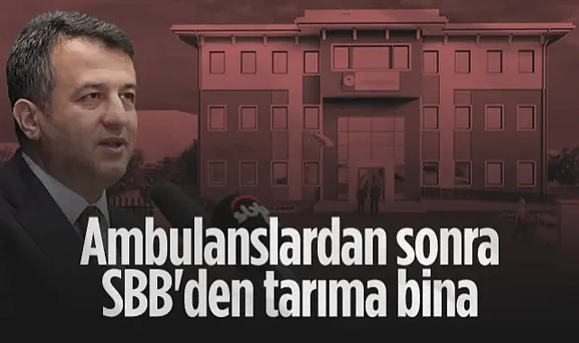 Ambulanslardan Sonra Samsun Büyükşehir Belediyesi'nden Tarıma Bina