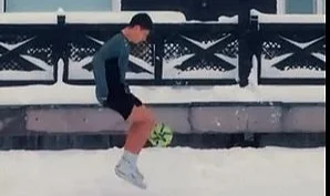 Arda Güler'den Bolu Çıkartması: Karda Futbol Şov