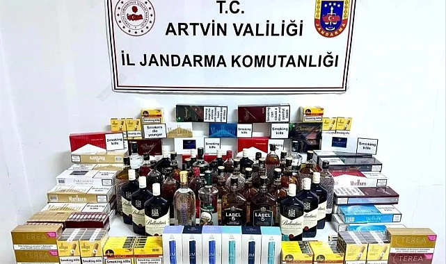 Artvin Jandarma'dan Kaçakçılığa Büyük Darbe: 26 Şüpheli Yakalandı