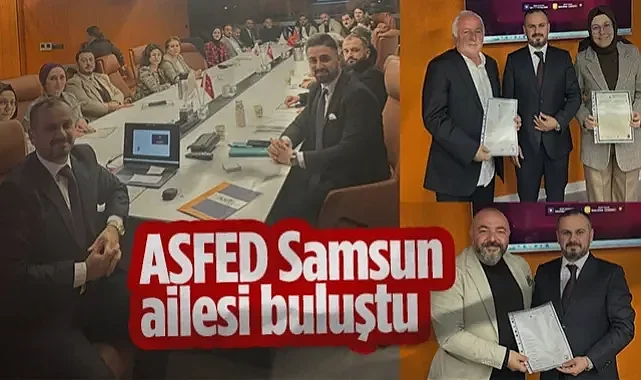 ASFED Samsun Ailesi Buluştu: Görev Dağılımı Yapıldı