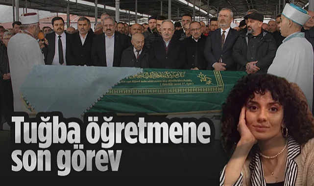 Ayvacık Belediye Başkanı Refaettin Şencan Öğretmen Kızı Tuğba Şencan Son Yolculuğuna Uğurlandı
