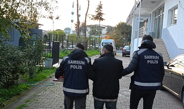 Bafra'da 15 Yıl Hapis Cezası Bulunan Firari Hükümlü Yakalandı