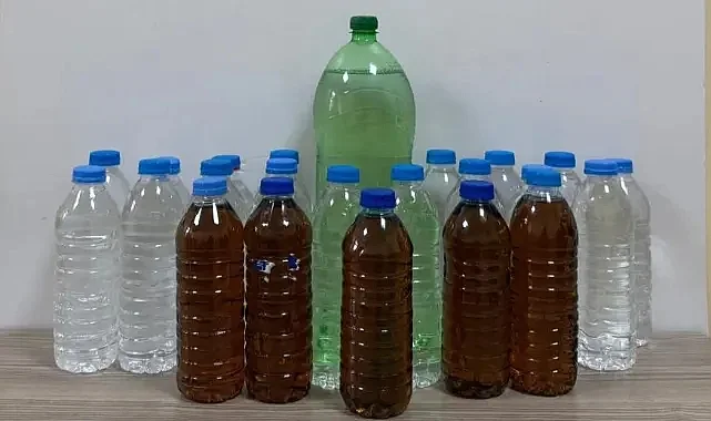 Bafra'da Polisten Sahte Alkol Operasyonu