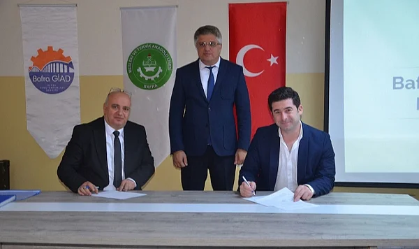 Bafra MTAL ve GİAD'dan Örnek Dijital Dönüşüm Protokolü