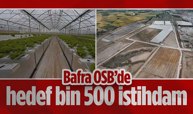 Bafra OSB'de Hedef Bin 500 İstihdam