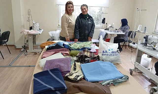 Bafra Umut Derneği'nden ADEM Kursiyerlerine Destek