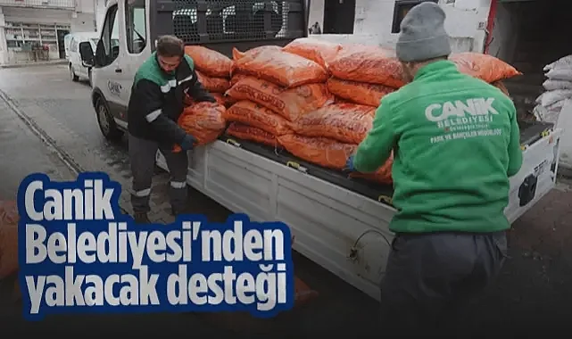 Canik Belediyesi'nden İhtiyaç Sahibi Ailelere Yakacak Desteği