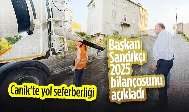 Canik'te Ulaşım Atağı: Başkan Sandıkçı 2025 Bilançosunu Açıkladı