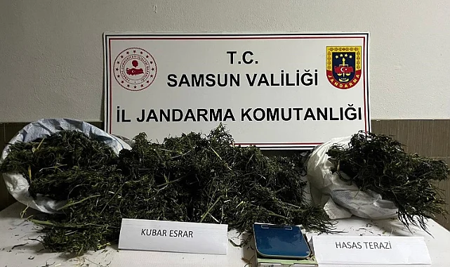 Çarşamba'da 3 Kilo 515 Gram Uyuşturucu Ele Geçirildi