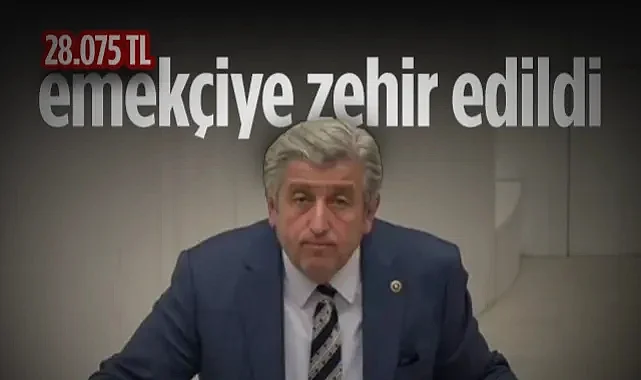 CHP'li Murat Çan'dan Asgari Ücret Çıkışı: 28.075 TL Emekçiye Zehir Edildi