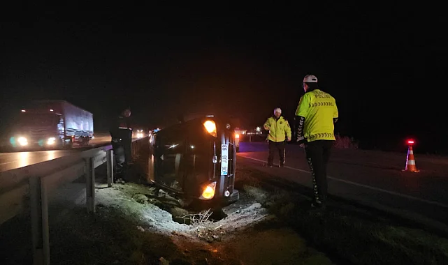 Çorum'da Otomobil Kazası: 1'i Bebek 3 Kişi Yaralandı