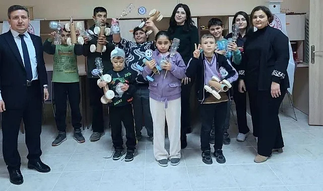 Çorum İskilip'te Örnek Etkinlik: Özel Bireyler Geri Dönüşümle Hem Öğrendi Hem Eğlendi 