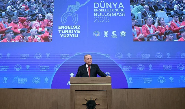 Cumhurbaşkanı Erdoğan'dan 3 Aralık'ta Engelsiz Türkiye Yüzyılı Mesajı