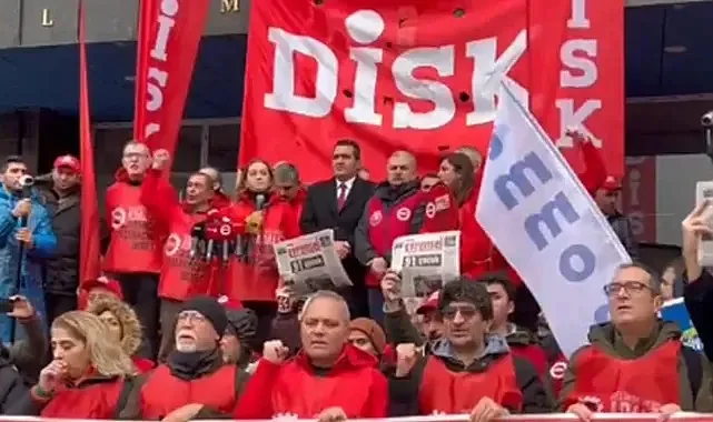 DİSK Başkanı Arzu Çerkezoğlu'ndan Ankara'da Asgari Ücret Çıkışı