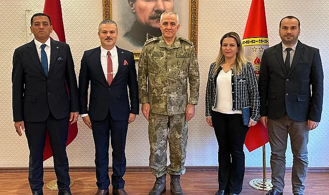 DMS Başkanı Bayraktar'dan Gazi Tümgeneral Davut Alâ'ya Ziyaret