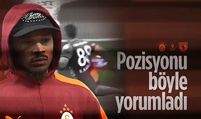Galatasaraylı Sane, Samsunspor'a Verilmeyen Penaltıyı Yorumladı