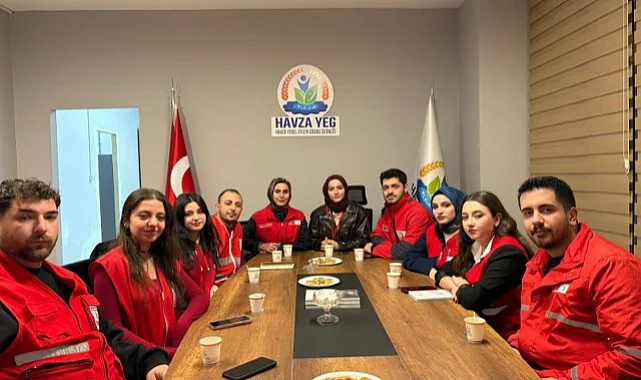 Genç Kızılay Havza Şubesi Gençlik Buluşması Düzenledi