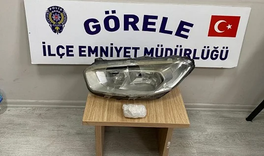 Giresun'da Araç Farına Gizlenmiş Yasaklı Madde Ele Geçirildi