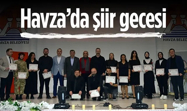 Havza’da Şiir Gecesi