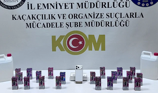 İlkadım, Atakum ve Çarşamba’da Kaçakçılık Darbesi: 3 Gözaltı