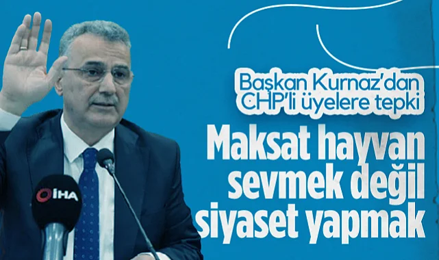 İlkadım Belediye Başkanı İhsan Kurnaz'dan CHP'li Üyelere Tepki: Maksat Hayvan Sevmek Değil, Siyaset Yapmak