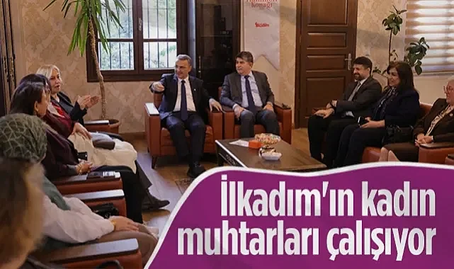 İlkadım Belediye Başkanı İhsan Kurnaz Kadın Muhtarları Ağırladı