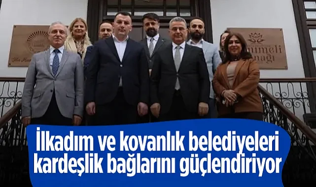 İlkadım Belediye Başkanı Kurnaz, Kovanlık Belediye Başkanı Kalıntaş'ı Ağırladı: Belediye Kardeşliğinde Ahenk Sağlanacak