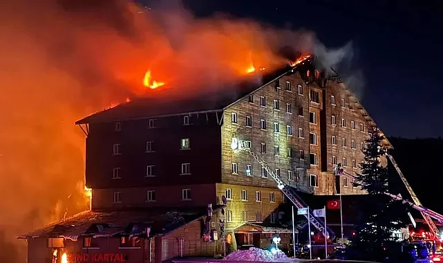 Kartalkaya Otel Yangını Gerekçeli Kararı Açıklandı