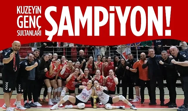 Kuzeyin Genç Sultanları Şampiyon! Samsunspor Voleybol'da Set Vermeden Zirveye