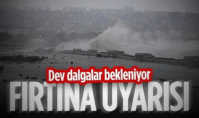 Meteoroloji’den Samsun'a Uyarı! Kıyılarda Dev Dalgalar Bekleniyor