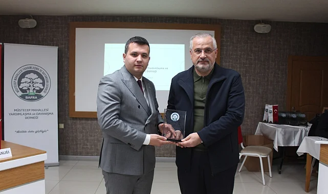 Müstecep Mahallesi Yardımlaşma ve Dayanışma Derneği'nde Orhan Şener Güven Tazeledi