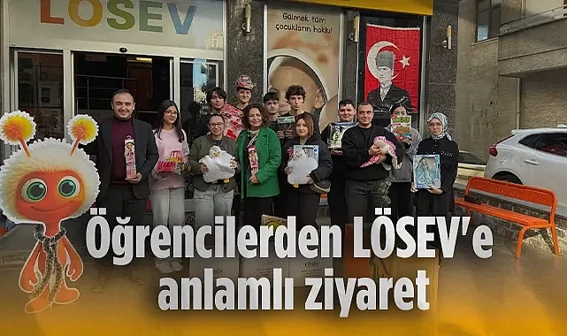 Öğrencilerden LÖSEV'e Anlamlı Ziyaret