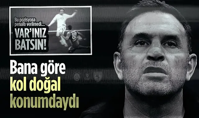 Okan Buruk, Samsunspor'un Verilmeyen Penaltısını Yorumladı: Kol Doğal Konumdaydı