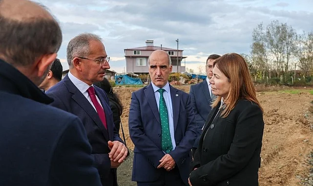 OMÜ Rektörü Aydın, Çarşamba'da Kampüs Yatırımlarını İnceledi
