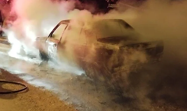 Otomobil Patladı: 1 Kişi Feci Şekilde Can Verdi