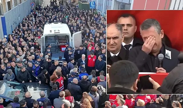 Özgür Özel Gözyaşlarını Tutamadı: Gülşah Durbay'a Son Yolculuğuna Uğurlandı