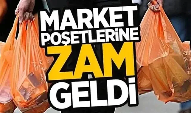 Plastik Poşet Fiyatlarına Büyük Zam Geldi